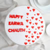Karwa Chauth Cream Cake