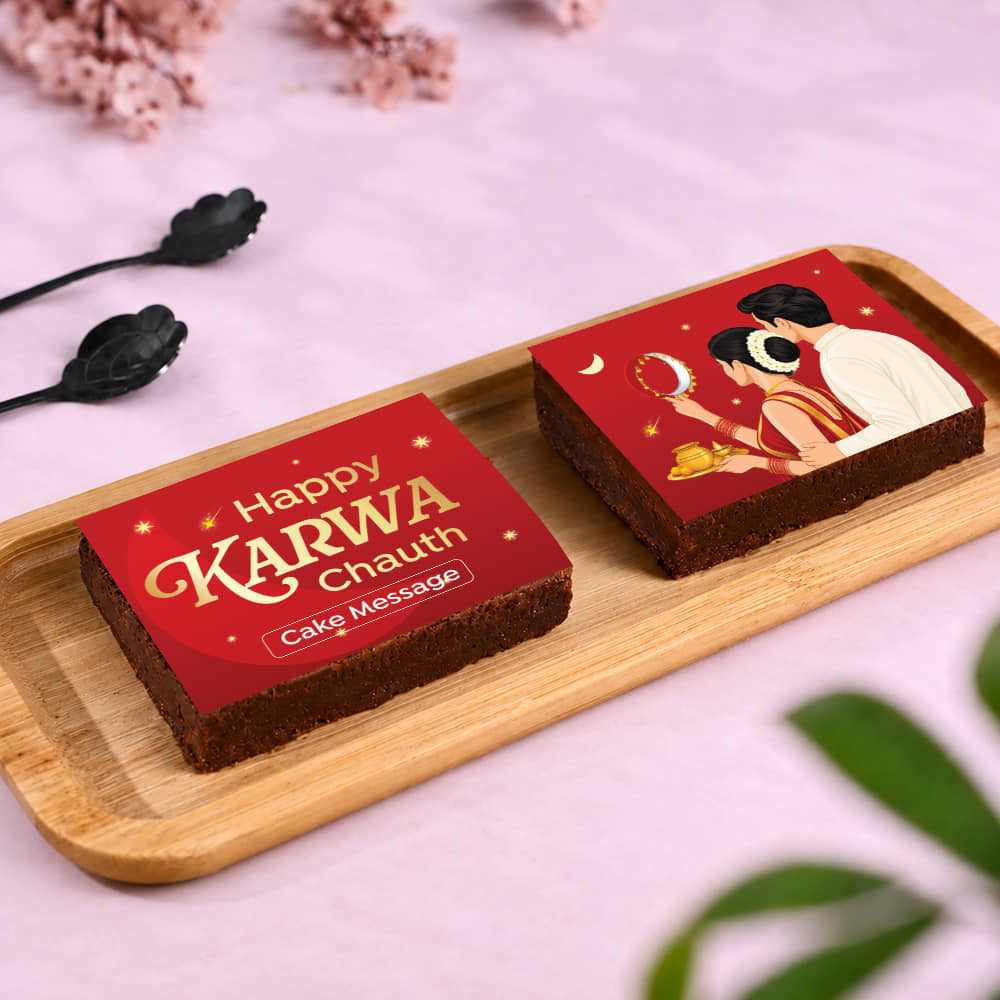 Karwa Chauth Special Choco Walnut Brownies