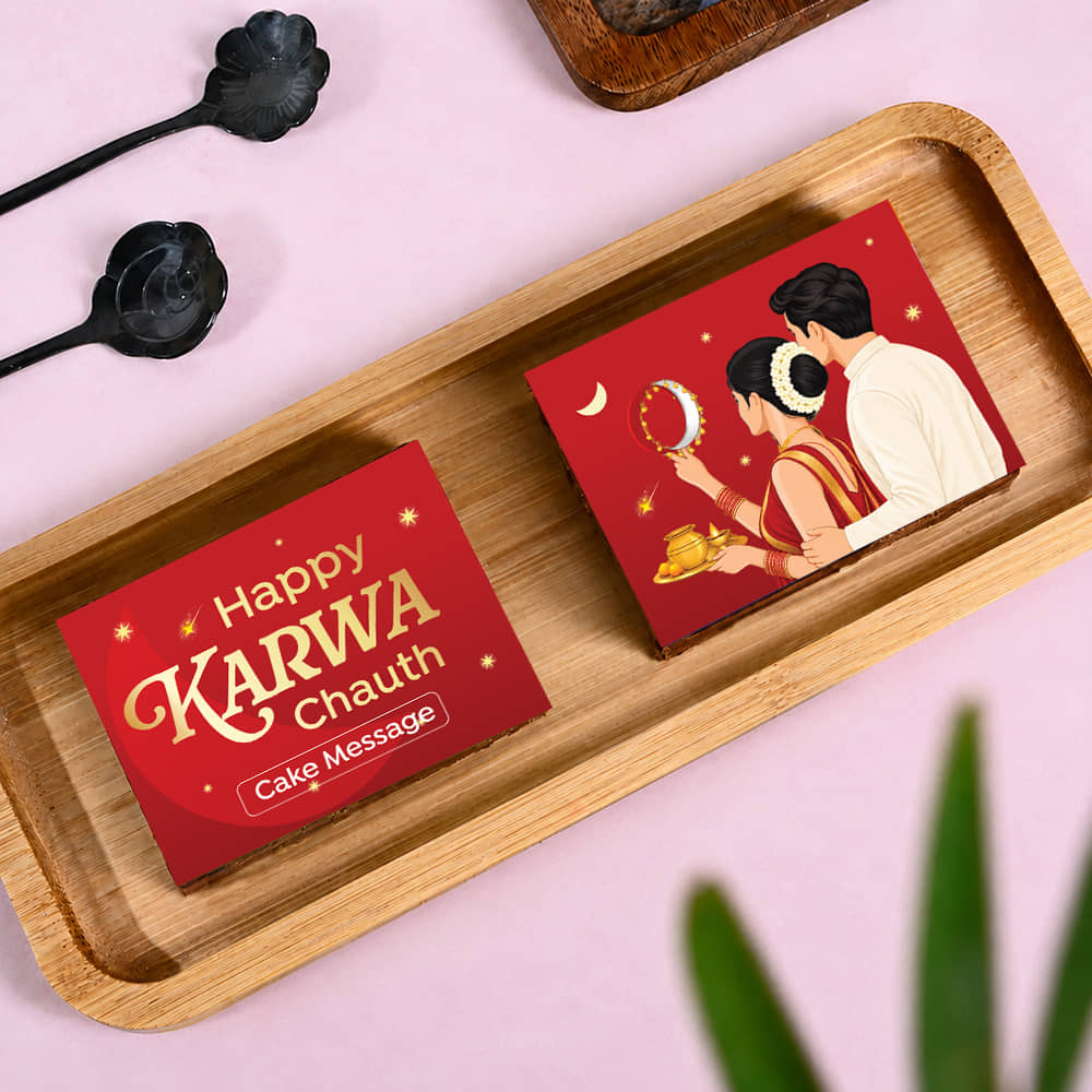 Karwa Chauth Special Choco Walnut Brownies
