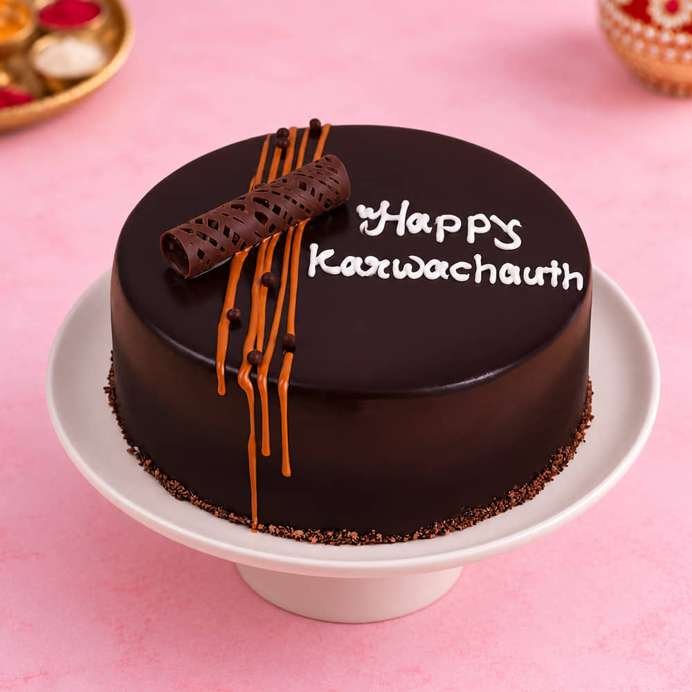 Karwa Chauth Choco Truffle Cake