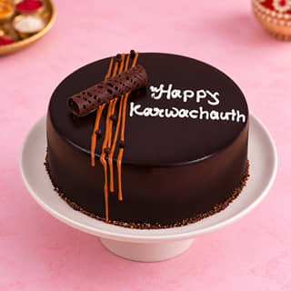 Karwa Chauth Choco Truffle Cake