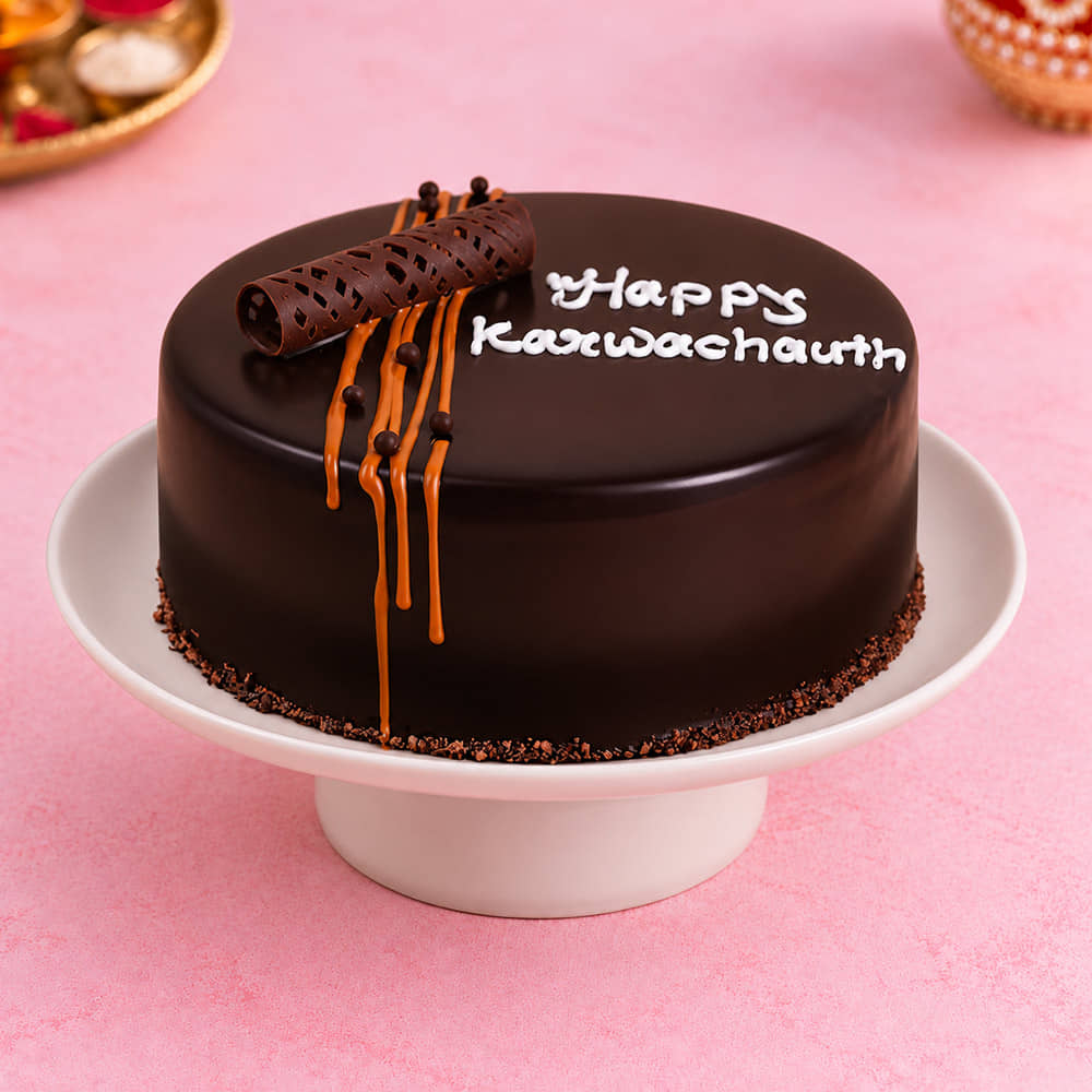 Karwa Chauth Choco Truffle Cake
