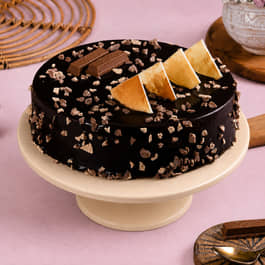 Choco Truffle Cake made With KitKat Choco Truffle Cake made With KitKat
