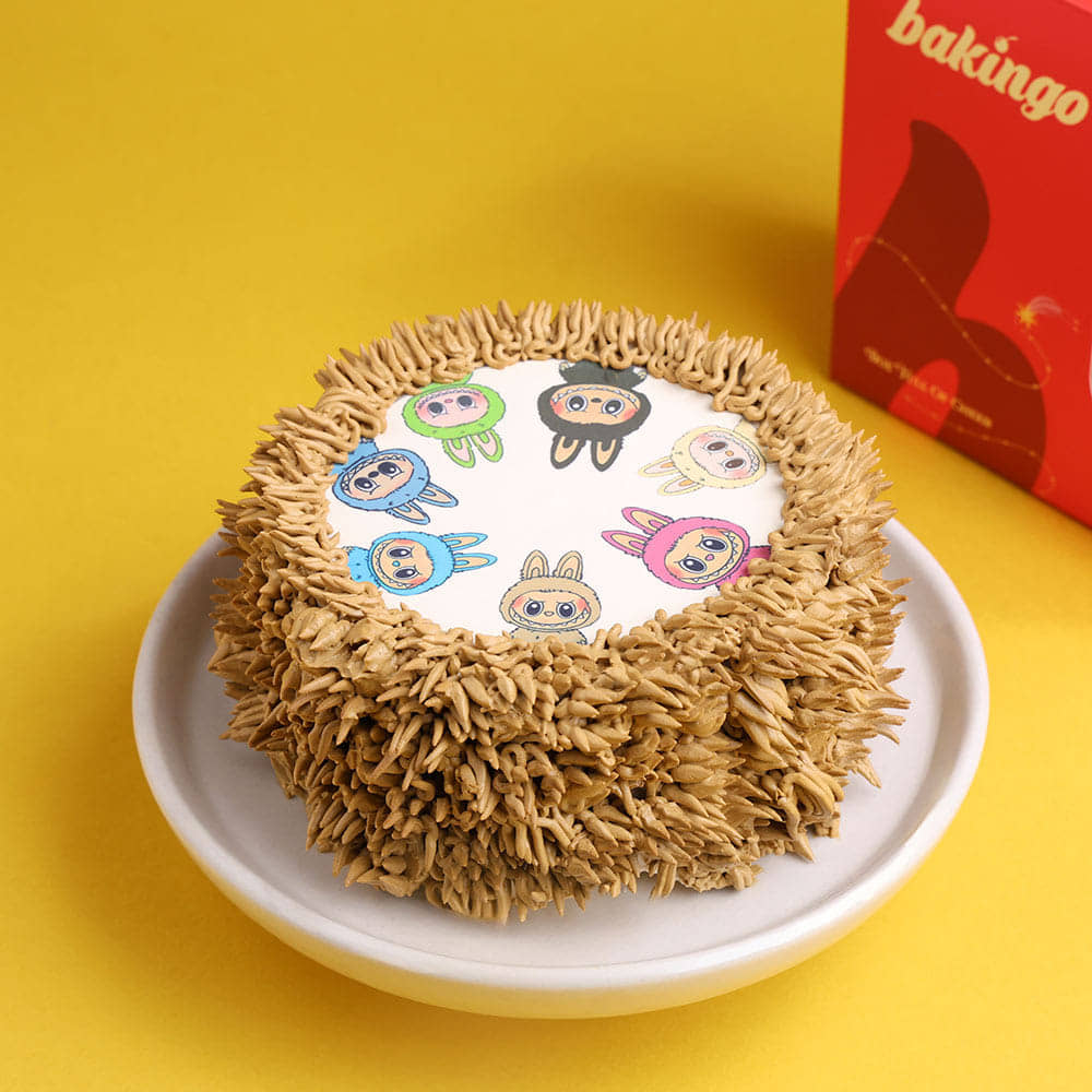 Labubu Doll Bento Cake