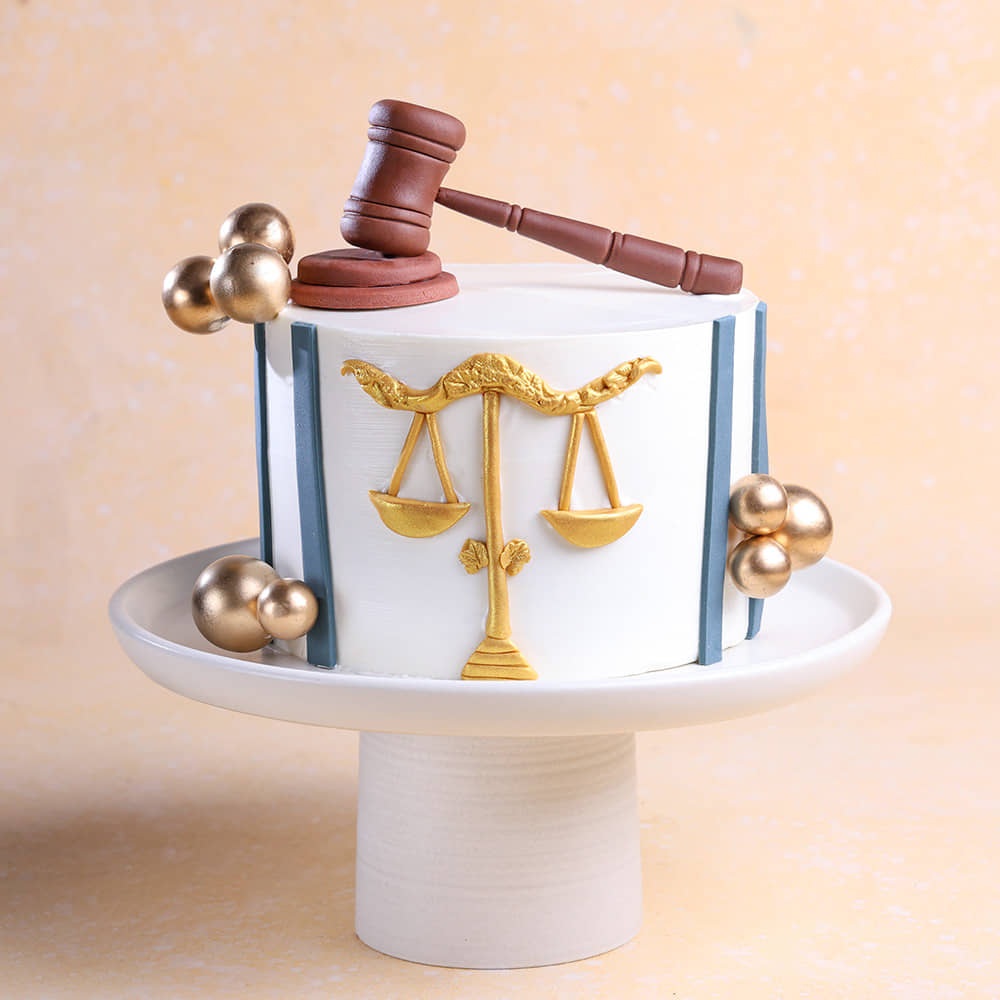 Law Theme Cake