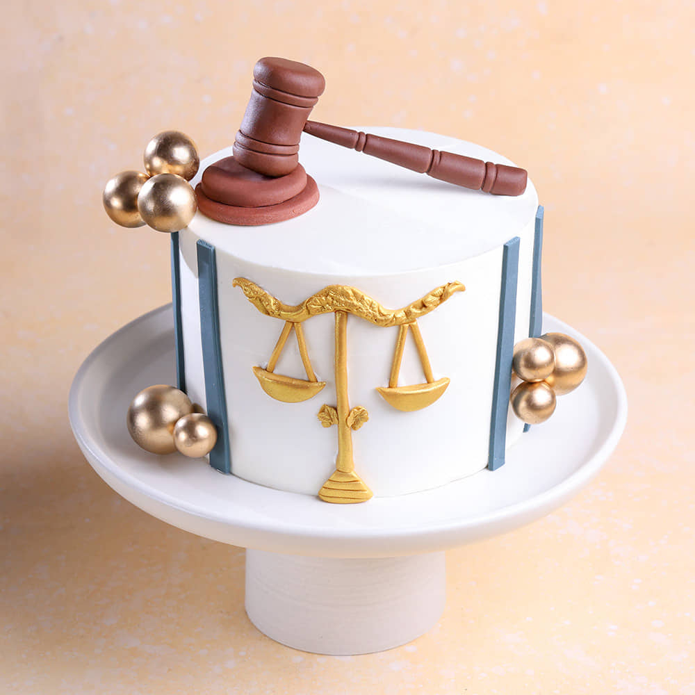 Law Theme Cake