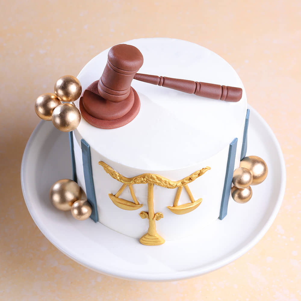 Law Theme Cake