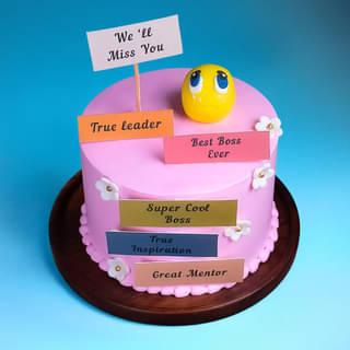 Leader Farewell Cake