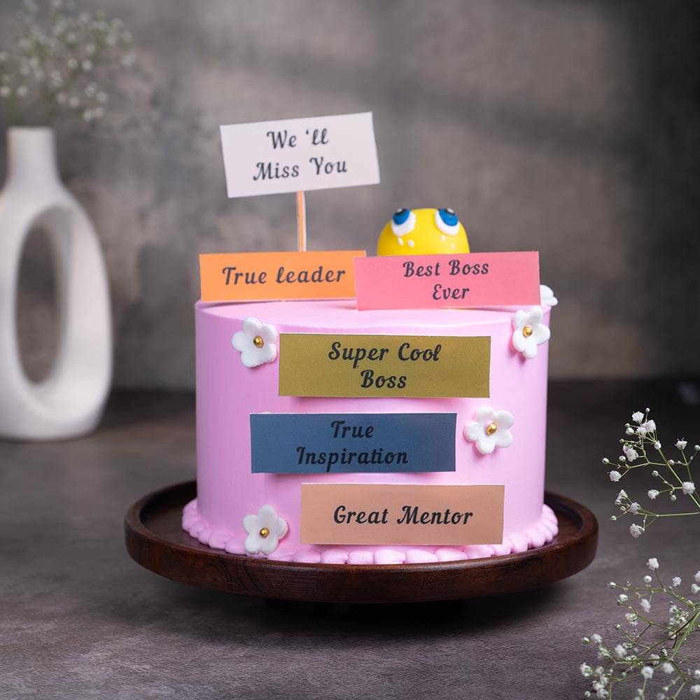 Leader Farewell Cake