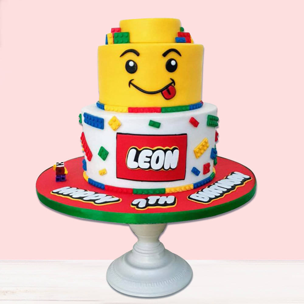 Lego City Cake  Decorated Cake by Natalie King  CakesDecor