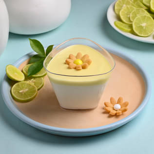 Lemon Cheesecake Mousse Verrine Cup
