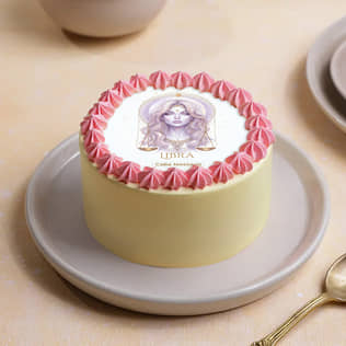 Libra Goddess Zodiac Bento Cake