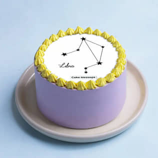 Libra Zodiac Bento Cake