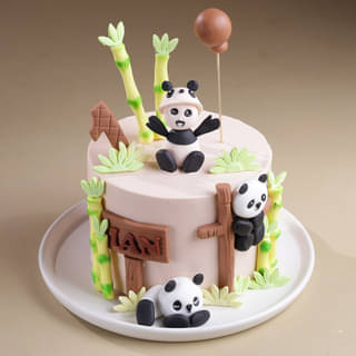 Little Panda Party Cake