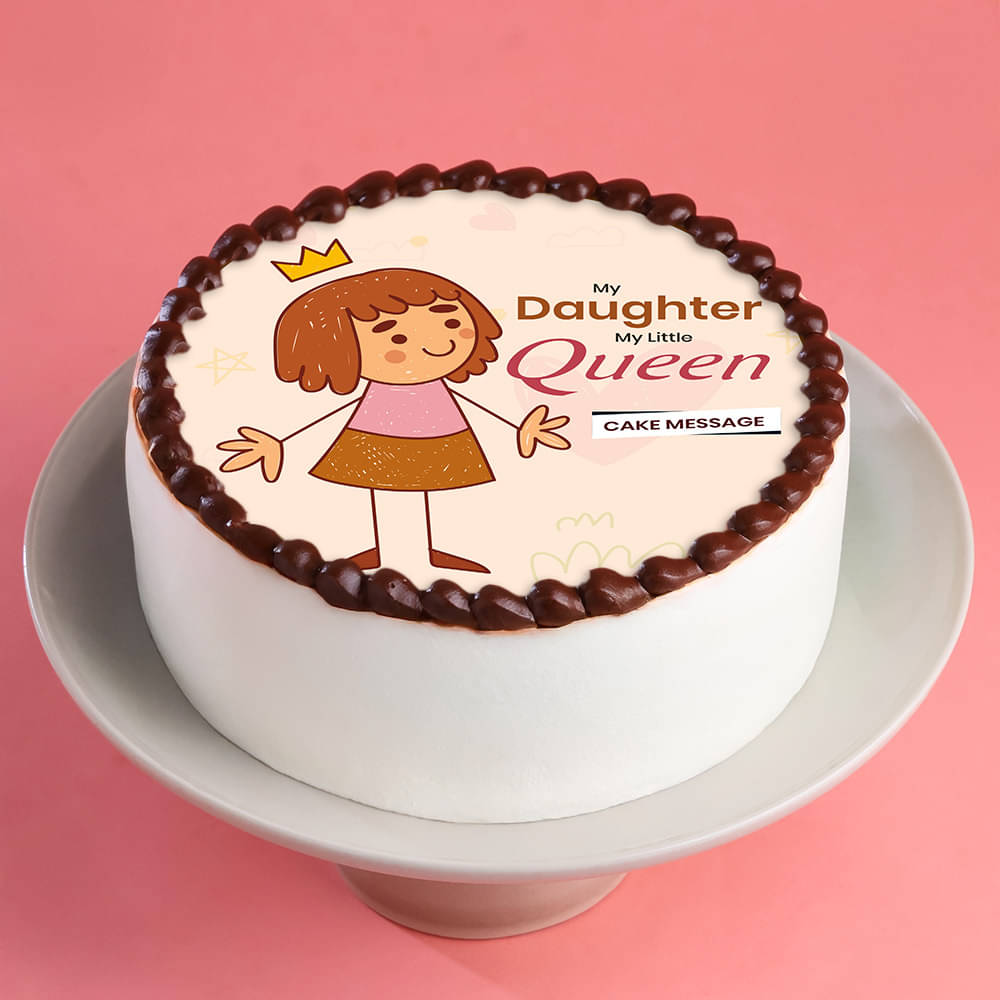 Little Queen Cake For Daughter