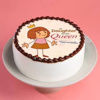 Little Queen Cake For Daughter