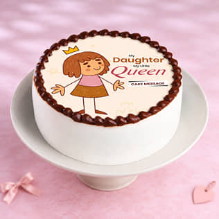 Little Queen Cake For Daughter