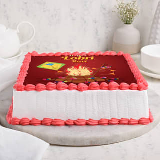 Lohri Poster Cake