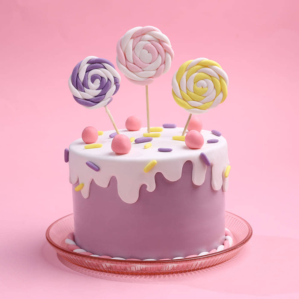 Lollypop Drip Cake