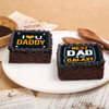 Fathers Day Galactic Choco Brownie Duo