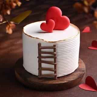 Love Ladder Chocolate Valentine Cake