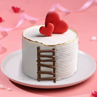 Love Ladder Chocolate Valentine Cake Love Ladder Chocolate Valentine Cake