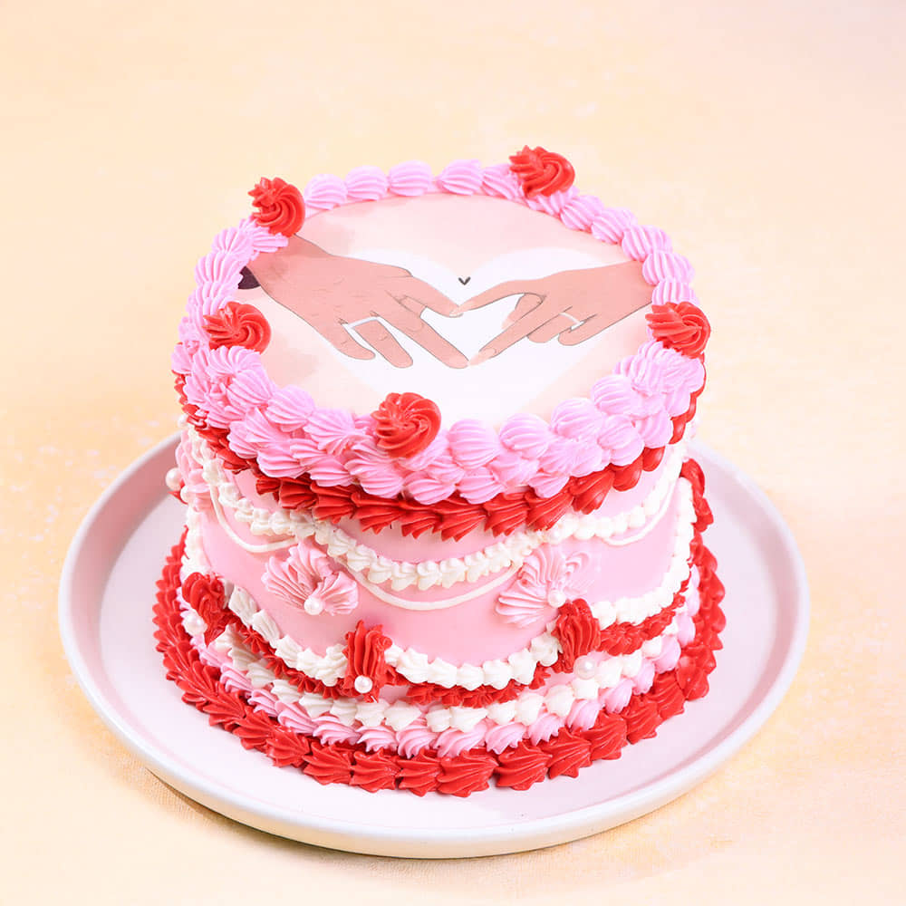 Love Vintage Fire Cake