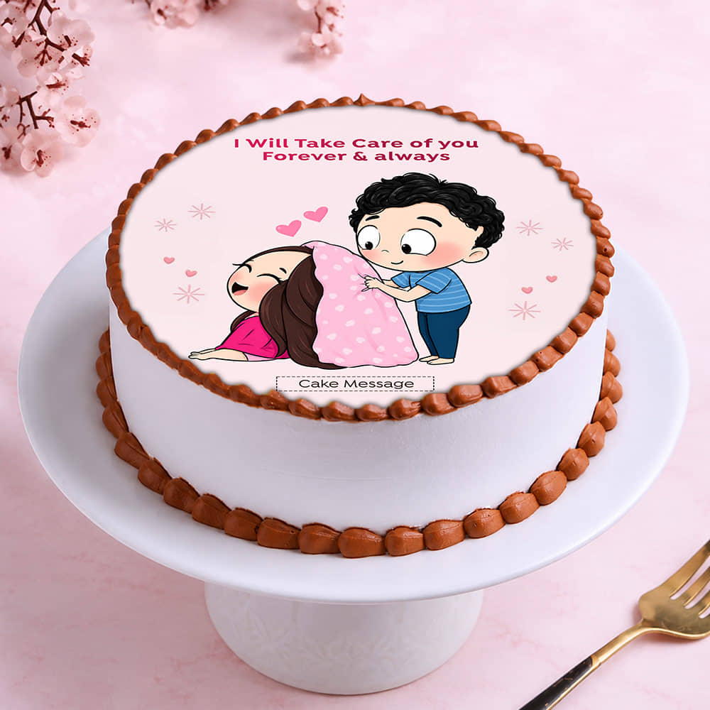 Love You A Latte Cake