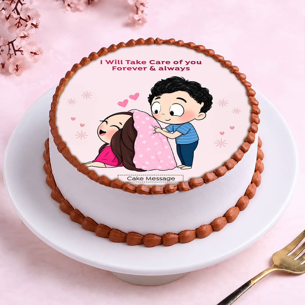 Love You A Latte Cake