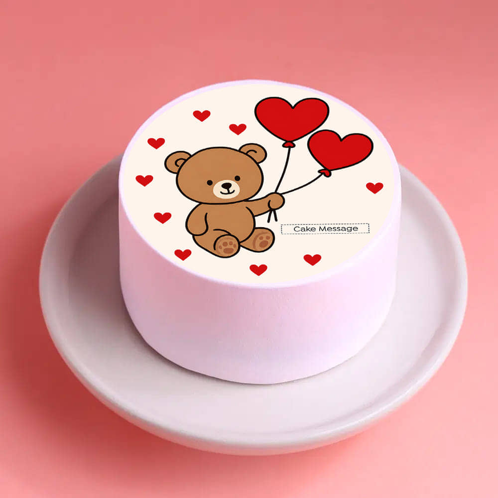 Love You Beary Much Bento Cake