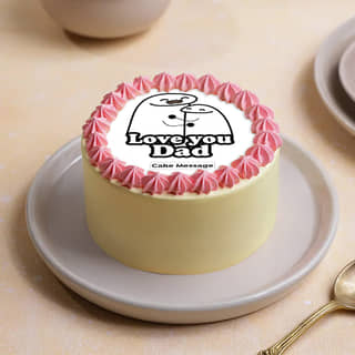 Love You Dad Bento Cake