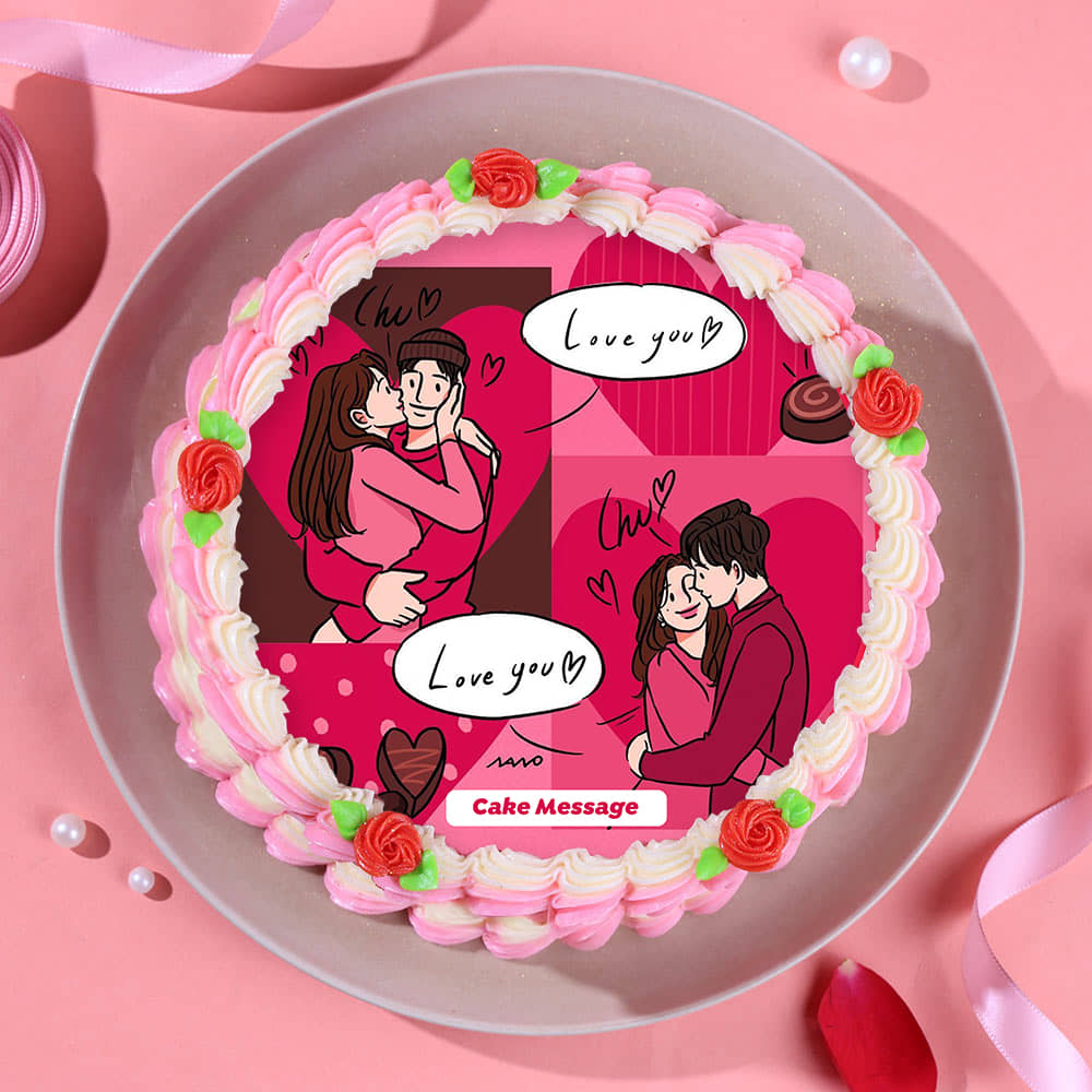 Love You Forever Cake