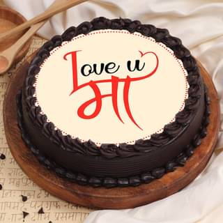 Love U Maa Cake