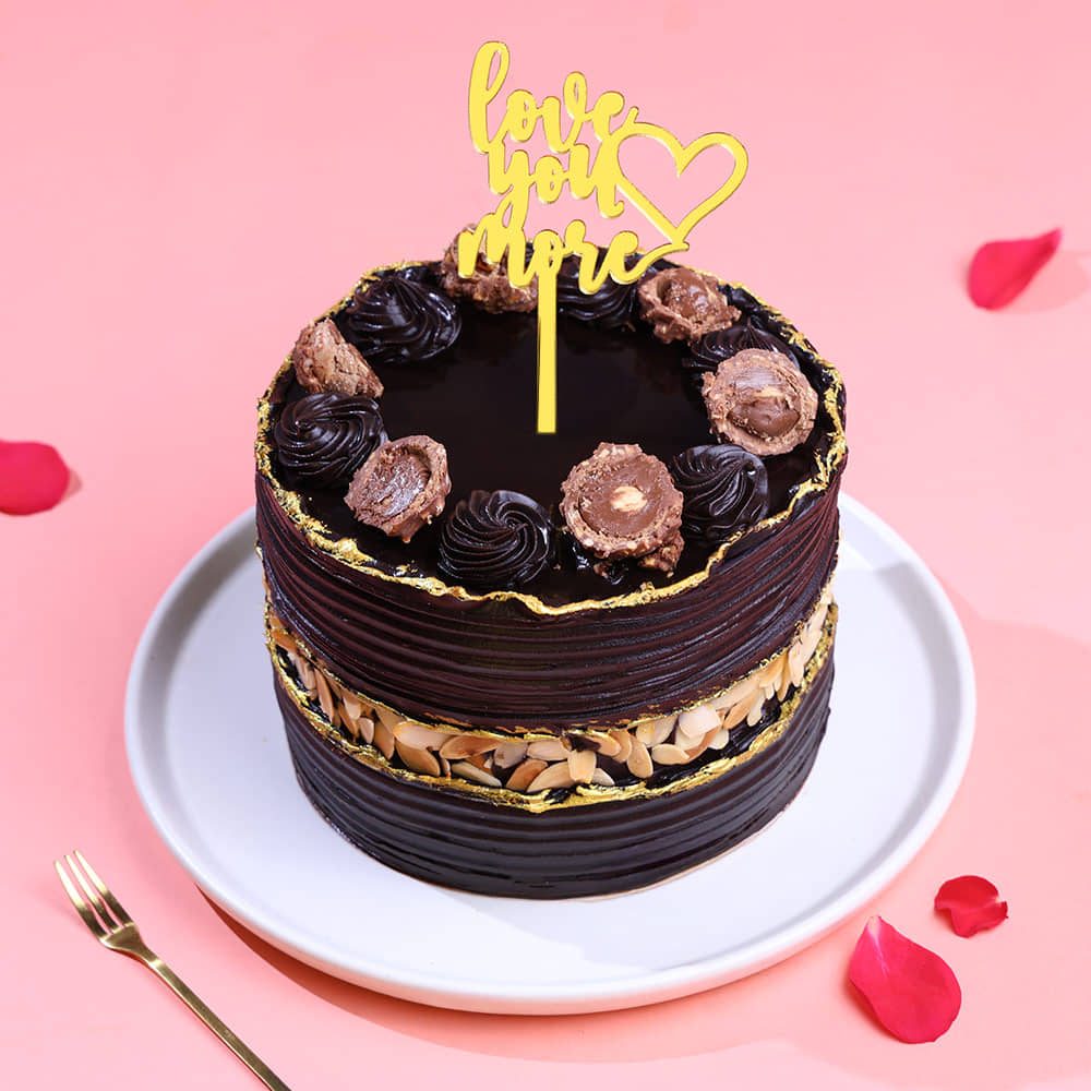 Love You More Chocolate Cake