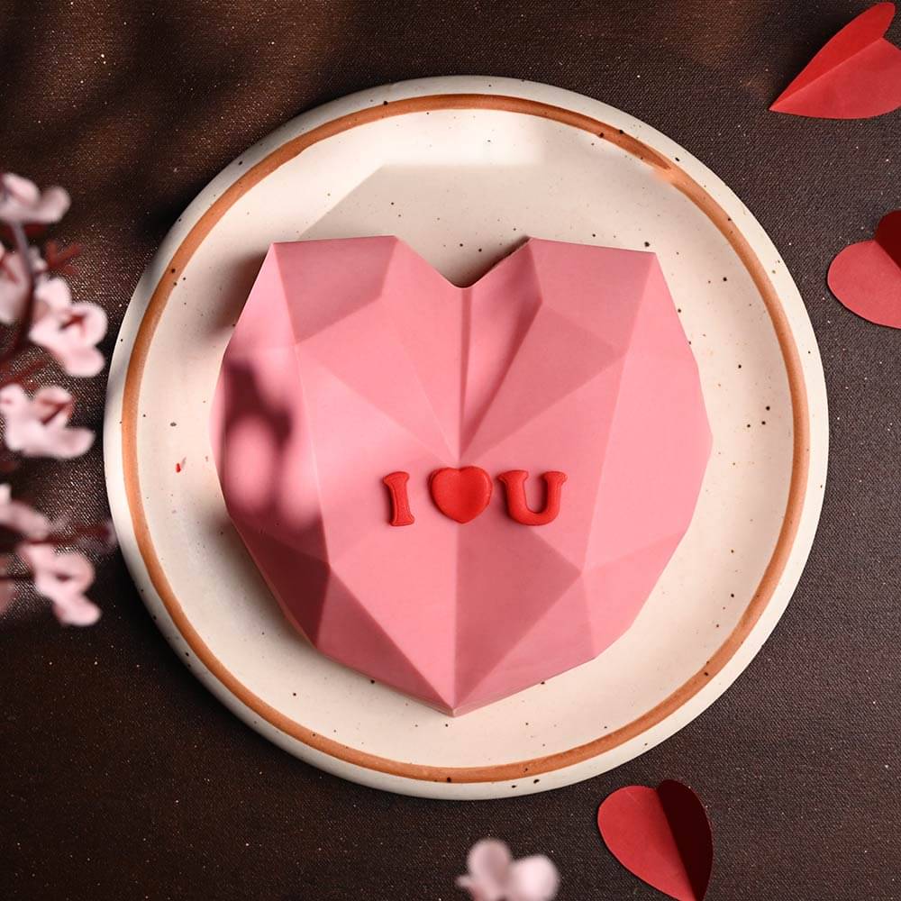 Love You Pineapple Pinata Cake