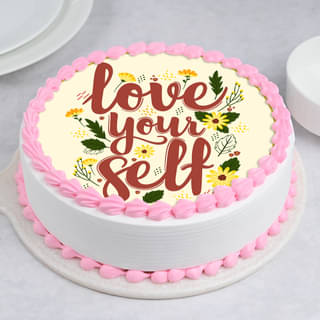 Buy Love Yourself Cake Online 