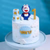 Zoomed View of Magical Doraemon Sky Cake