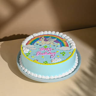 Order Magical Unicorn Theme Cake Online