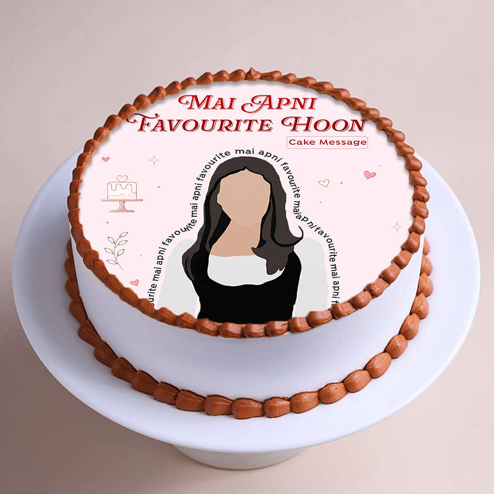Main Apni Favourite Hoon Cake