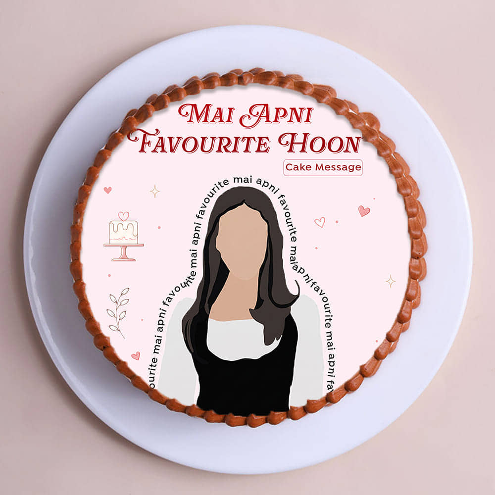Main Apni Favourite Hoon Cake