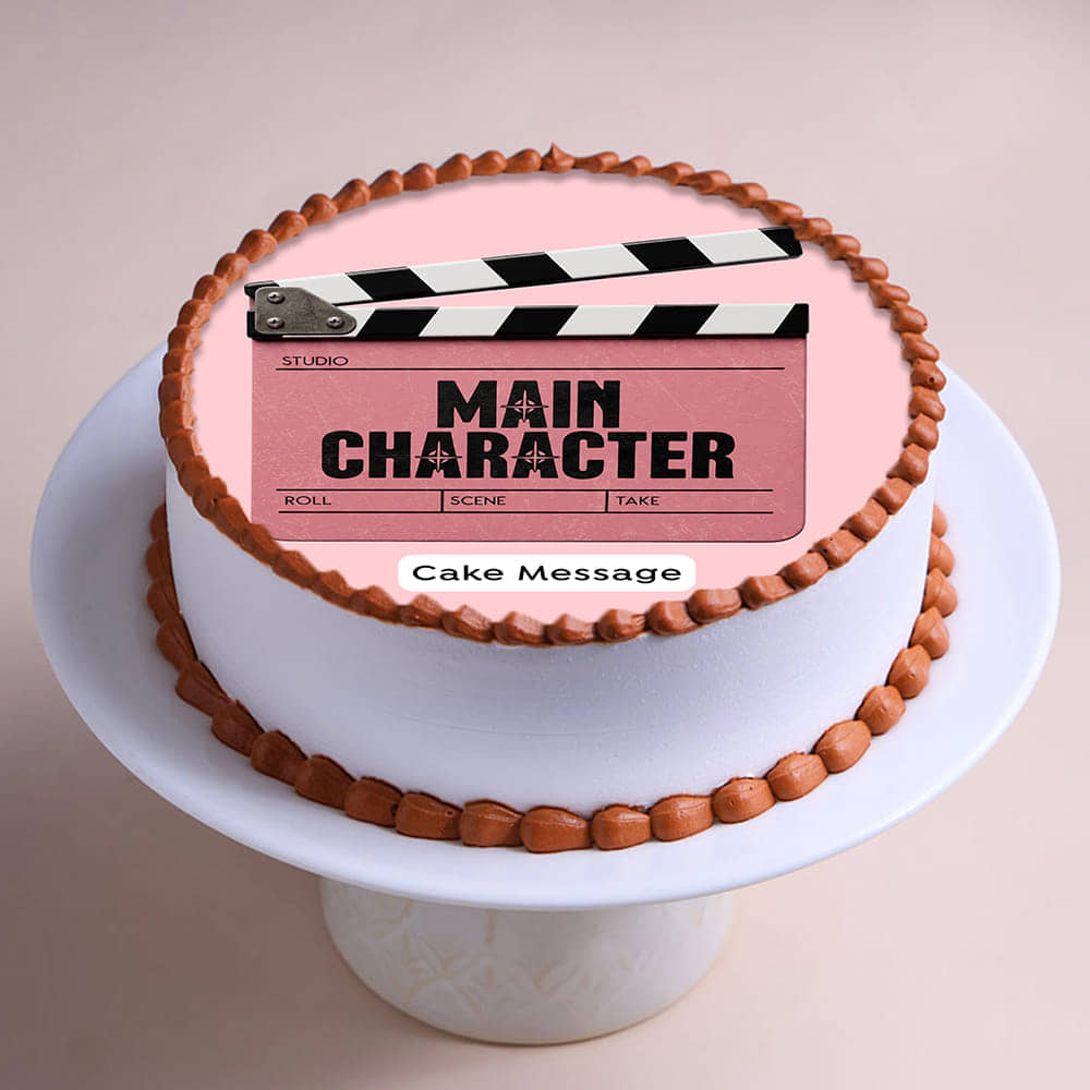 Main Character Energy Cake