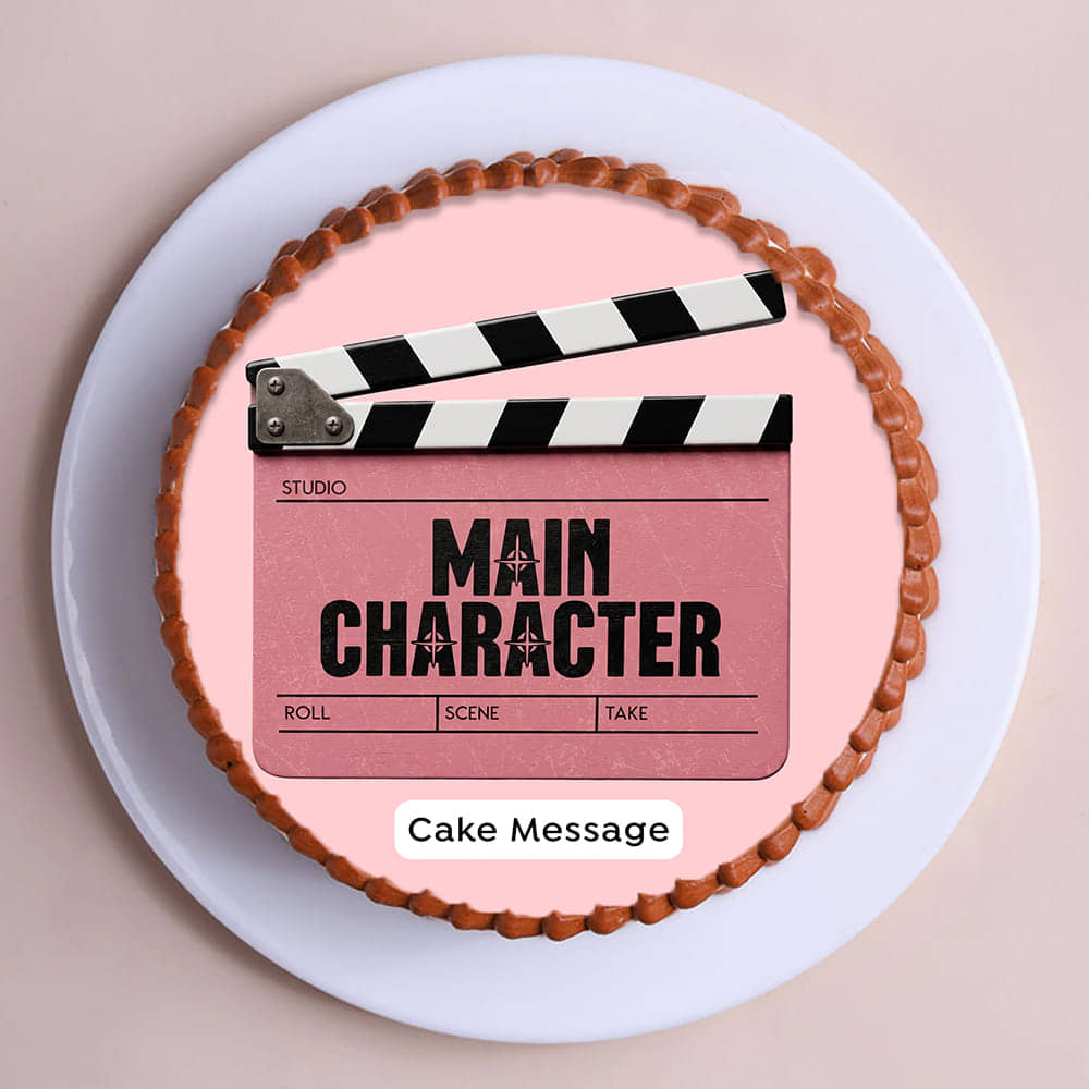 Main Character Energy Cake