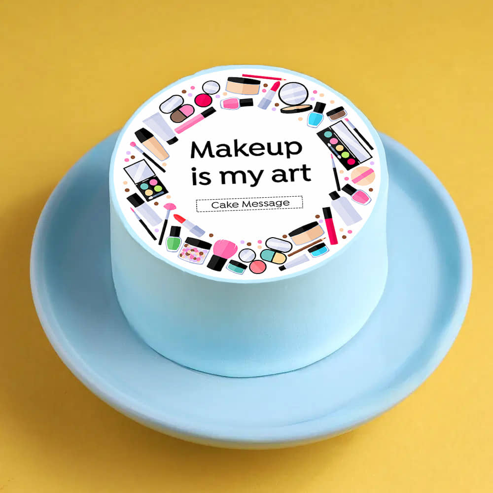 Makeup Artist Bento Cake