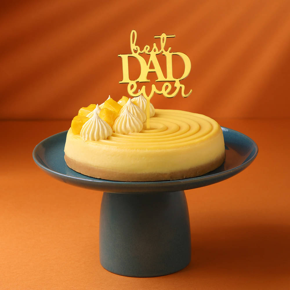 Mango Magic Cheesecake For Dad