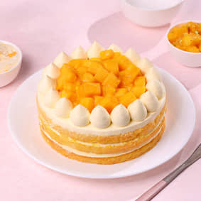 Naked Mango Cake