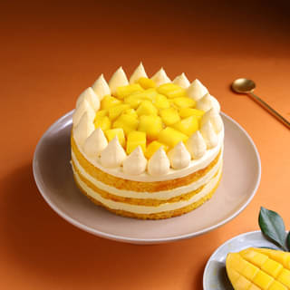 Mango Naked Cake