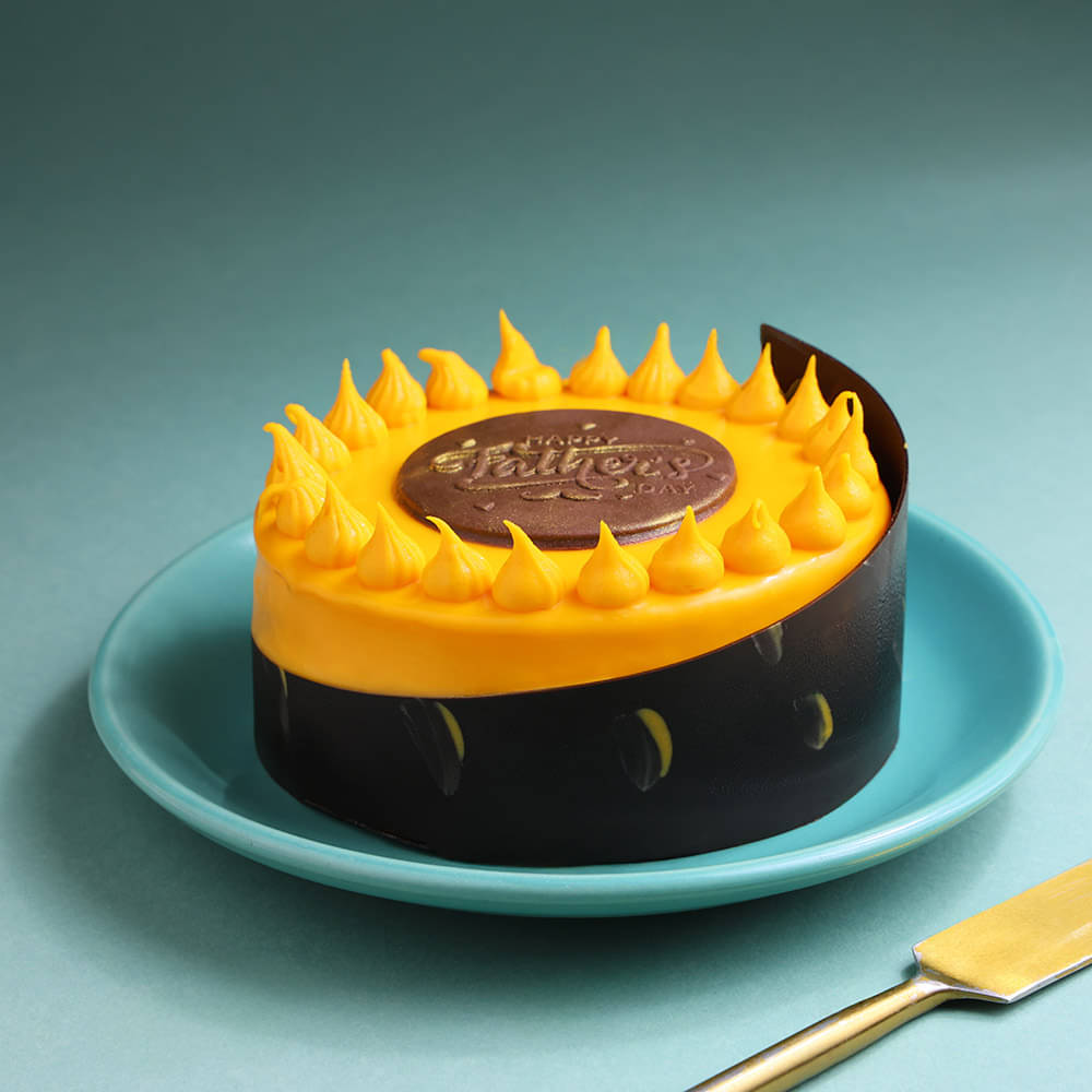 Mango Passion Fruit Bento Cake For Dad