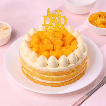 Mango Sunshine Cake For Dad Mango Sunshine Cake For Dad
