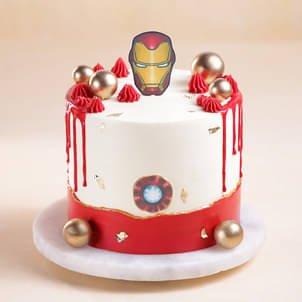 Marvel Iron Man Cake Marvel Iron Man Cake
