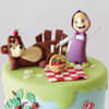 Masha N Bear Cake Theme Cake